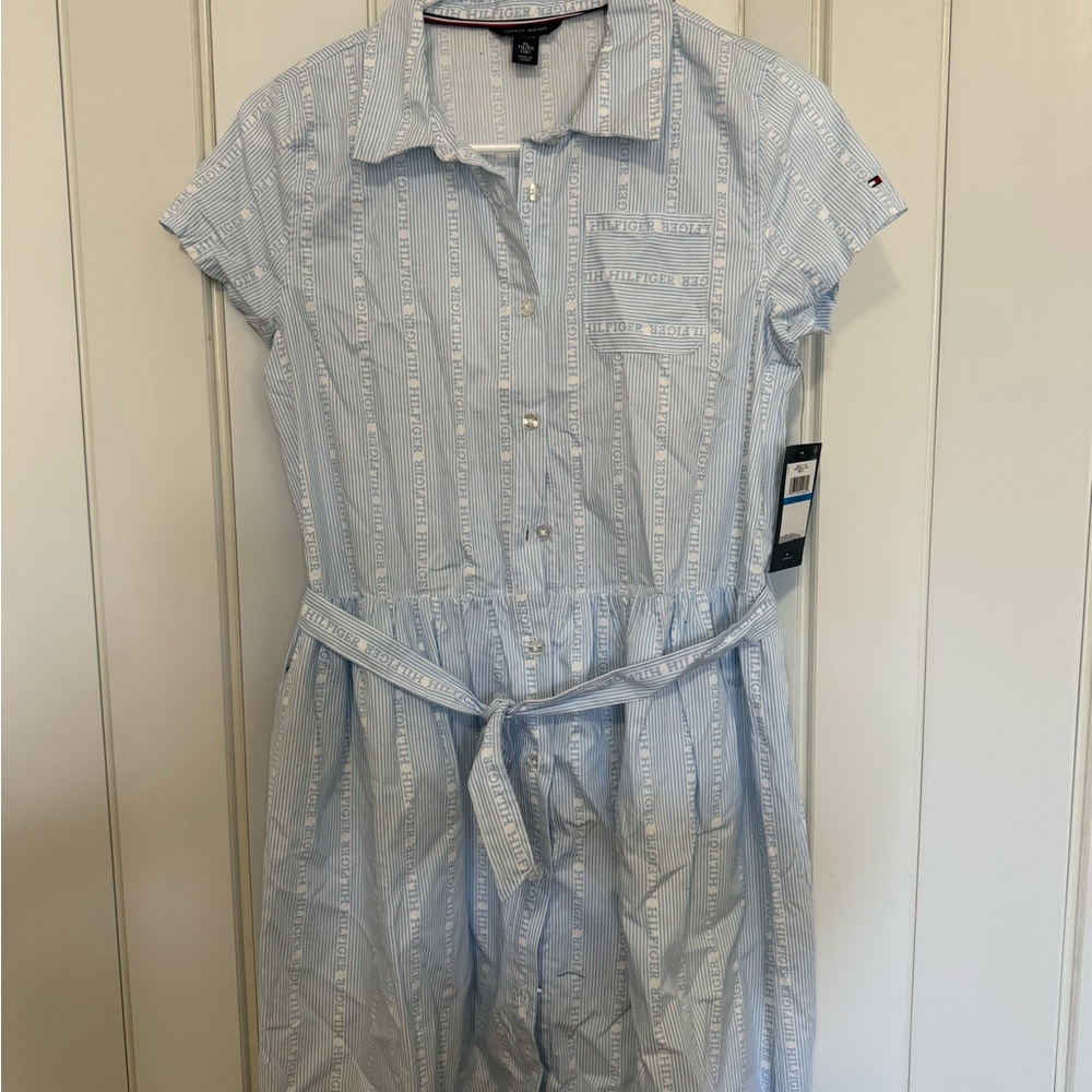 Tommy Hilfiger Blue Striped Shirt